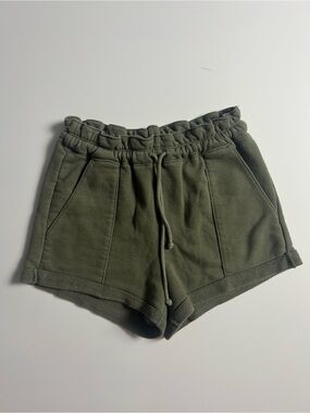 Abercrombie & Fitch Shorts With Pockets, Green, Size XS
